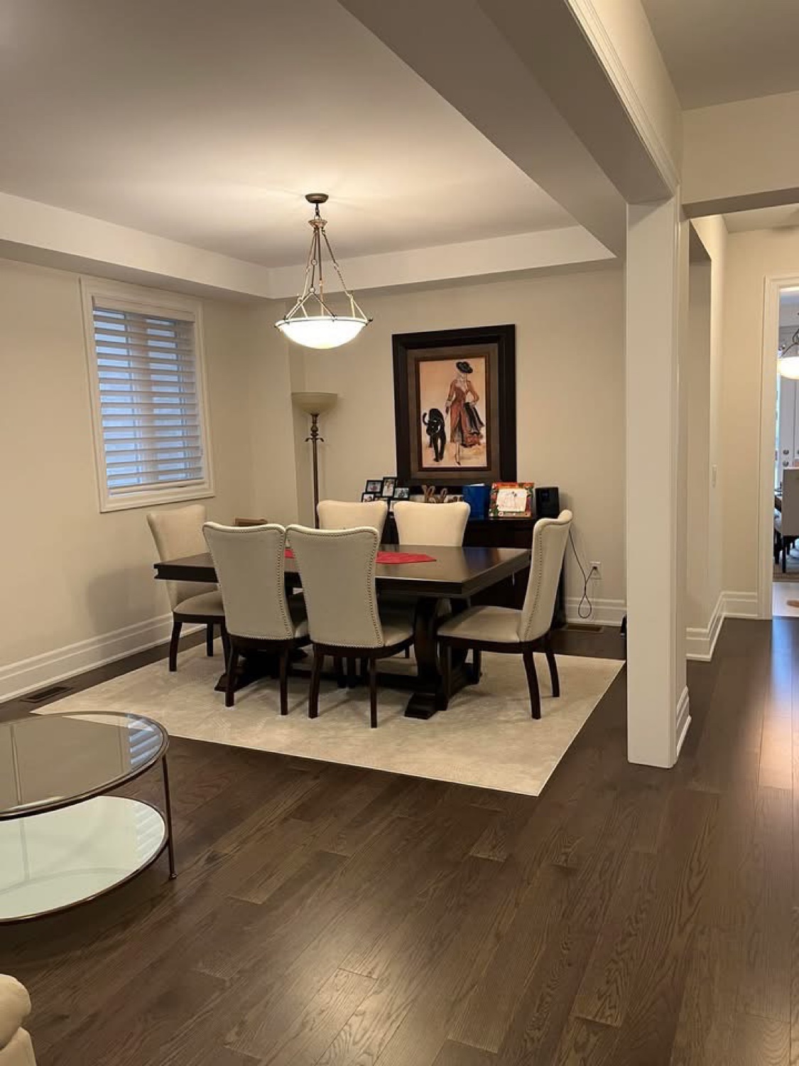 Dining room before renovation by Mydas Interiors, Toronto