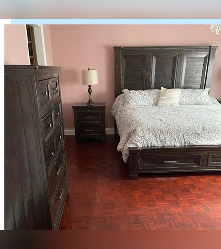 The Tufted Bedroom Retreat before
